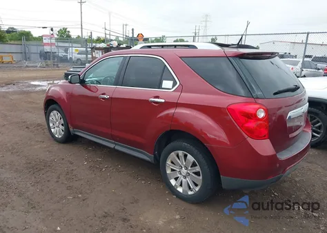 2010 Chevrolet Equinox Ltz z USA, uszkodzony, nr VIN 2CNALFEW7A6314437